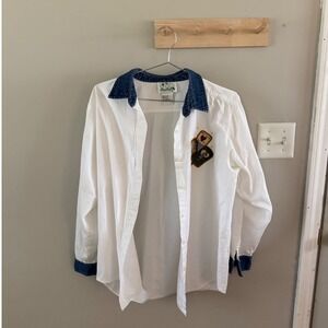 Vintage Quaker factory button up